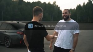 Литвин участвует в гонке столешница против bmw m8 горит