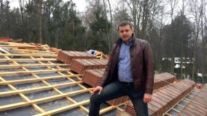 Монтаж керамической черепицы видео