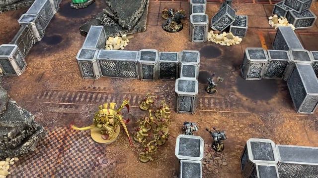 The Forgotten Past Pt 1: Tyranids vs Knights of Nessalon | Warhammer 40k Narrative Campaign 3/3 смотреть онлайн