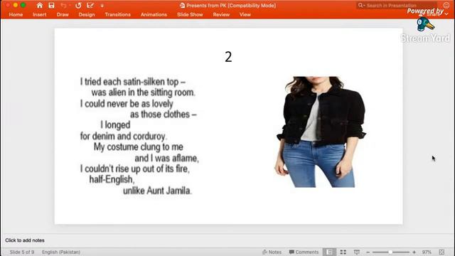 Moniza Alvi's Poem 'Presents from My Aunts in Pakistan' смотреть онлайн