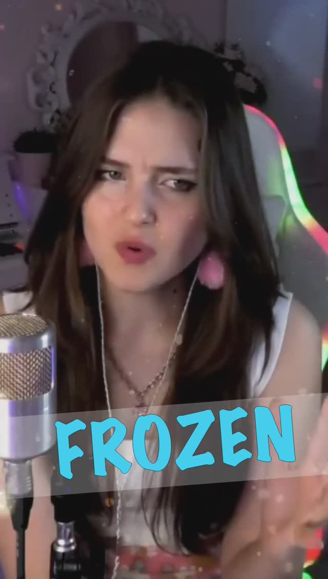 FROZEN ❄️ - Madonna (cover NastAsya) смотреть онлайн