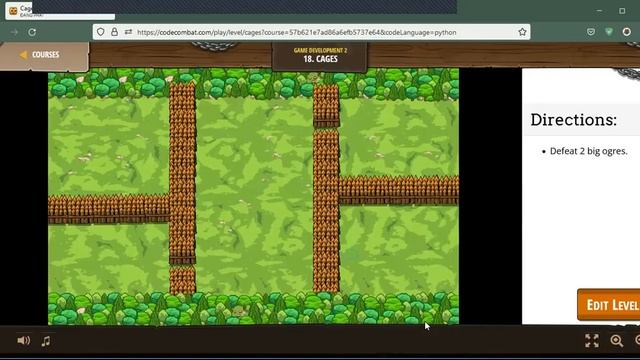 Game Development 2 coding python (Cages) смотреть онлайн