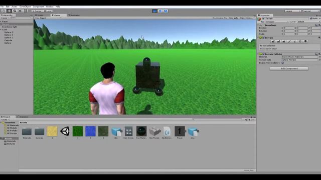 Уроки по Unity 5 #Как сделать игру №5 взаимодействие объектов смотреть онлайн