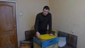 Годовой цикл содержания пчелосемей на 145 рамке