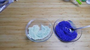 Как сделать бомбочку для ванной своими руками без формы. Двухцветная бомбочка. DIY