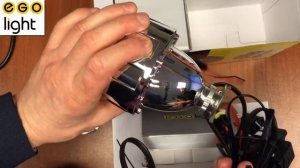 Биксеноновые линзы 2,5 дюйма Ego-light (с маской №2)