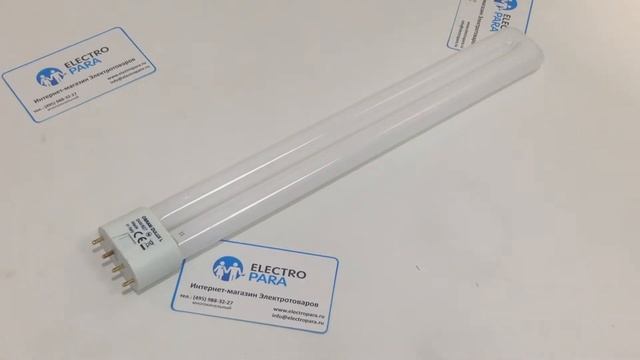 OSRAM DULUX L 24W/827 2G11, обзор энергосберегающей лампы смотреть онлайн