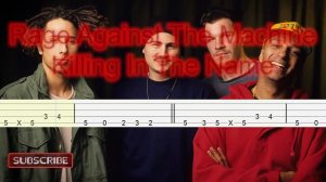 Rage Against The Machine - Killing In The Name Bass Tabs
