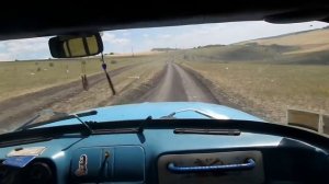 ЗиЛ 130 на уборке ячменя