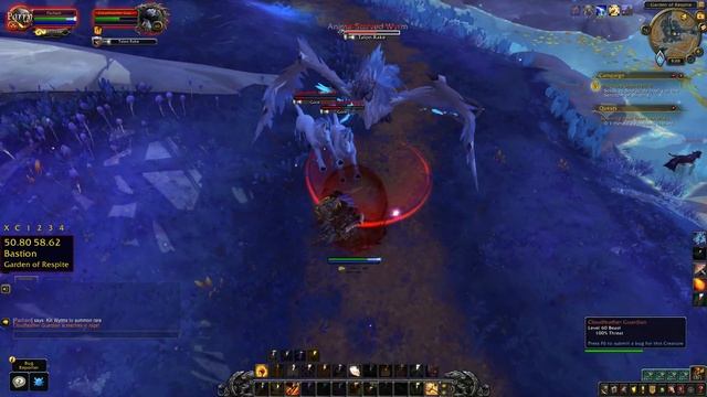 How to summon Cloudfeather Guardian WoW Bastion смотреть онлайн