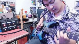 HX EFFECTS & Schecter Sun Valley Super Shredder III บรรเลง #2 BY JUMBOH GUITAR FIRE