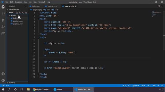 PHP 8 PARTE 2 #070 MUITO CUIDADO COM AS VARIÁVEIS NA QUERY STRING смотреть онлайн