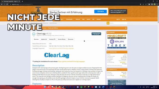 TOP 5 MINECRAFT PLUGINS ?| KOSTENLOS ? | Paper/Spigot | Deutsch смотреть онлайн