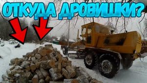 Откуда дровишки // Сколько надо дров на зиму // Жизнь в деревне