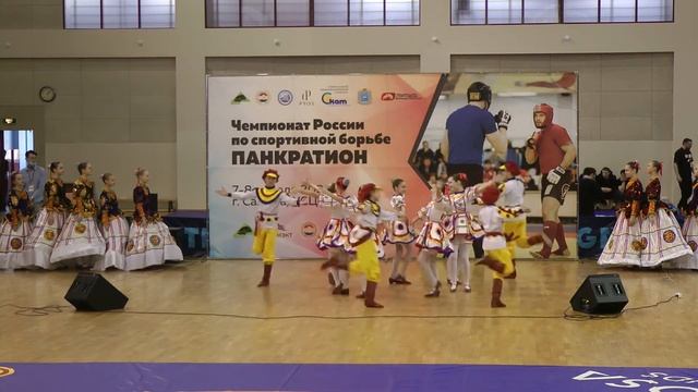 Чемпионат ПАНКРАТИОН. Выступление народного детского музыкально- хореографического театра «Искорки» смотреть онлайн