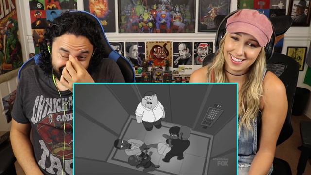 FAMILY GUY | ROASTING EVERY CELEBRITY | Try Not To Laugh - REACTION! смотреть онлайн
