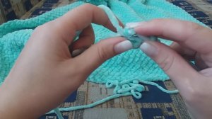 Узор " Плетенка" спицами для пледа...