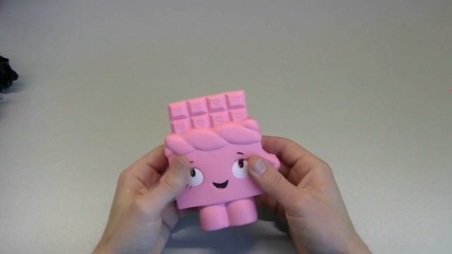 СКВИШ Игрушка антистресс Squishy Chocolate / Soft Pink Chocolate Bar!