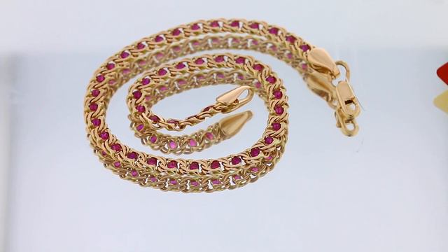 Браслет из золота арт. цт019-ск-р смотреть онлайн