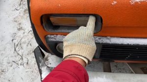 Замена габарита переднего 2121 нива старого образца