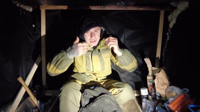 Построил секретный дом под землей в Чернобыле. Готовлю еду в печи. Выживание в лесу смотреть онлайн