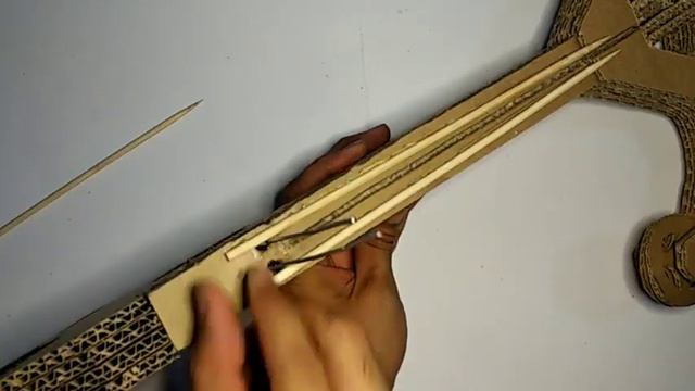 Crossbow very strong shooter| How to make Cardboard gun |ปืนกระดาษ смотреть онлайн