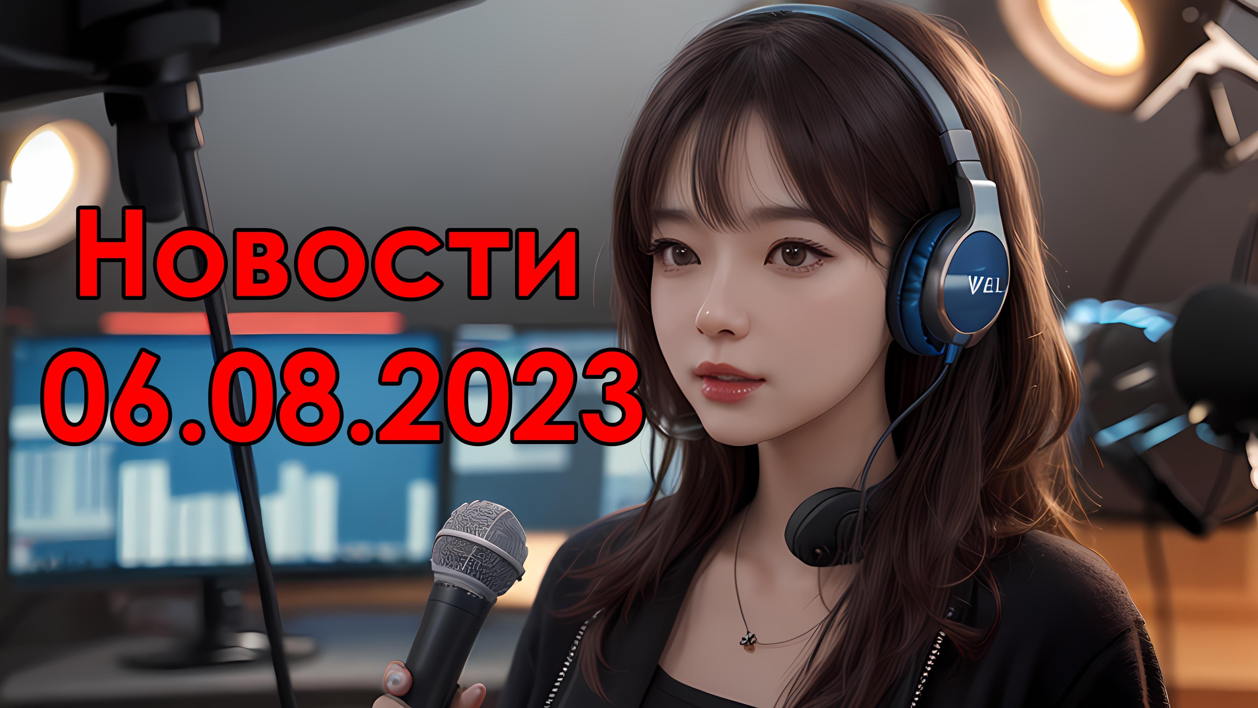 Новости Cегодня 06 Августа 2023 года.