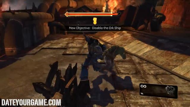 Warhammer 40,000 Spacemarine Walkthrough 1 PlanetFall by Attila16 смотреть онлайн