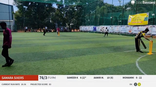 Live Cricket Match | Samara Sixers vs Royal Fashion | 04-Dec-22 10:00 AM 8 overs | MUFEEZ JIDDA TRO