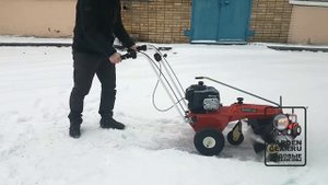 Подметальная машина Tielbuerger TK17 пуск и проверка всех узлов