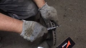 Замена передних тормозных дисков 1 - Lexus RX300 - front brake disks replacement 1