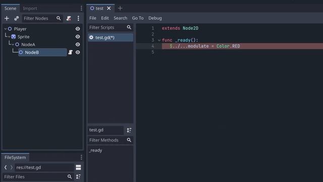 Node paths - find any node in your Godot scene (Beginners)