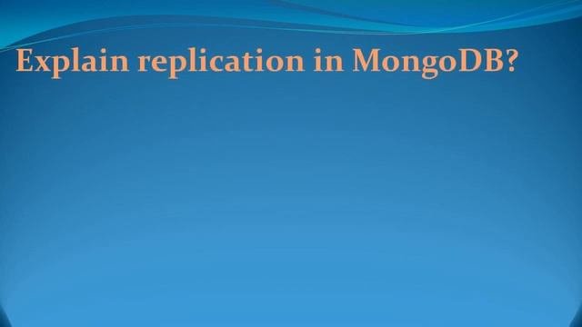 MongoDB Interview Questions And Answers For Freshers And Experienced– Part 5