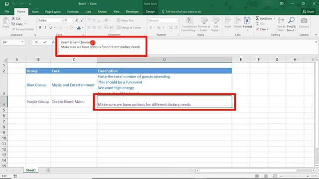 Add a Blank Paragraph Line in Excel Cell - Tutorial