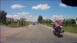 Погоня за мотоциклистом-"бесправником"