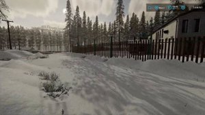 FS 22 - Работа на ПОГРУЗЧИКЕ. Пилю ЛЕС. Лесоруб в Глуши HOLMAKRA # 47