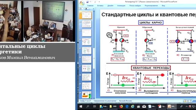 Стекольщиков М.В. Фундаментальные циклы теплоэнергетики