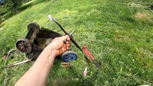 Заточка ножа и охлаждение газонокосилки своими руками