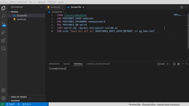 Tutorial de Docker: Corriendo Postgres en un contenedor Docker. смотреть онлайн