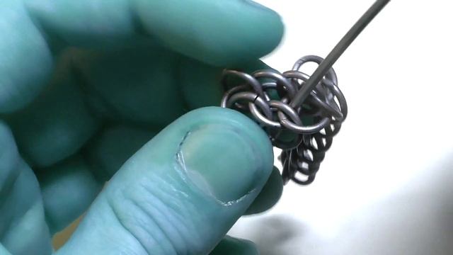 DIY chainmail. Weave for bracelet - Half-persian sheet tutorial