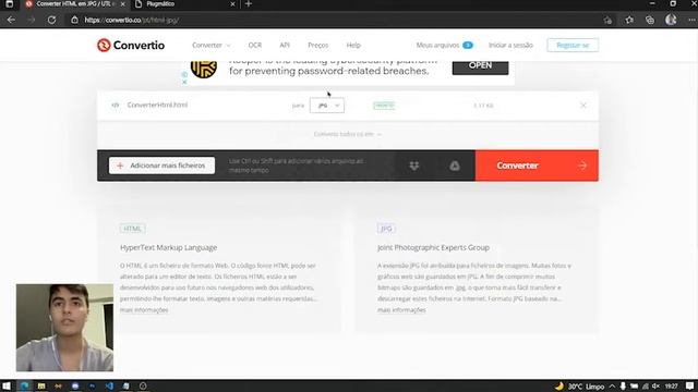 Como CONVERTER HTML para JPG (IMAGEM) | Aula de HTML смотреть онлайн