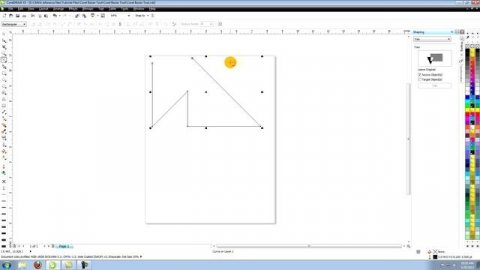 CorelDRAW Tutorial 1: CorelDRAW Bezier Tool Introduction