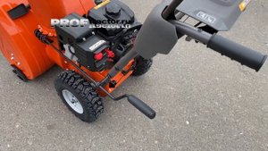 Снегоуборщик Husqvarna ST124 - убийца Китайских снегоуборщиков.