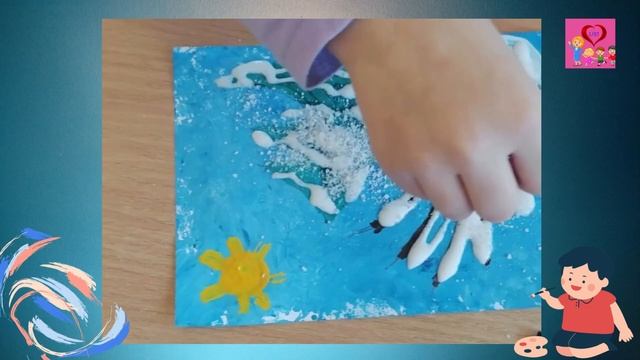 мастер   класс  "Зимний пейзаж" солью смотреть онлайн