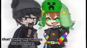 goth stan & scene kyle? ///style🖤💚/// {South Park/Gacha Club} .. ඩා