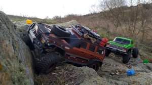 RedCat Gen 7 Everest and axial. выезд на горы