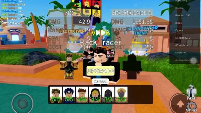 (ROBLOX) astd getting Dio over heaven смотреть онлайн