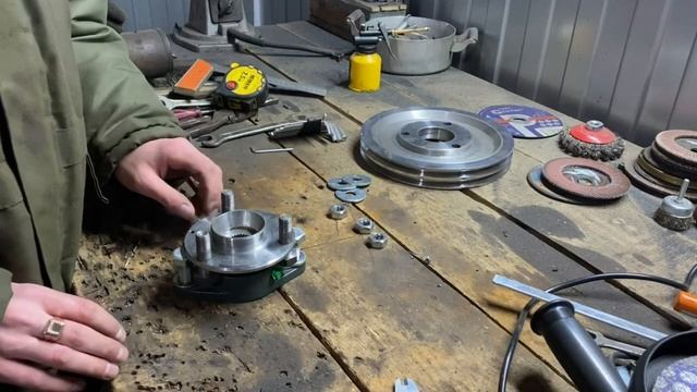 ЧАСТЬ 5. СБОРКА МИНИТРАКТОРА СВОИМИ РУКАМИ! УСТАНОВИЛ ДВИГАТЕЛЬ + РЕМЕННОЕ СЦЕПЛЕНИЕ! смотреть онлайн