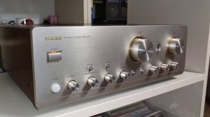 Onkyo integra A-929.  Тест AUX