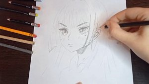 Недовольная девушка. Как нарисовать девушку? Рисуем пошагово.